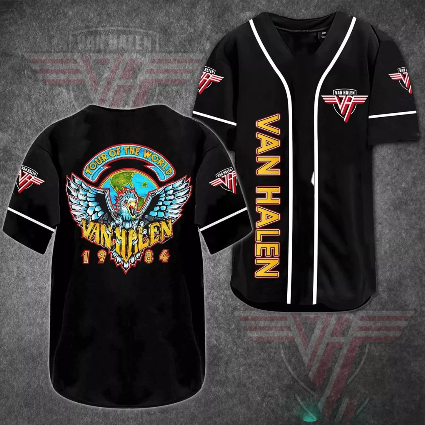 New Classic Rock Van Halen T-shirts Summer 3D Print Unisex Streetwear Men Women Hip Hop Trend Short Sleeve Tee Oversized Y2k Top