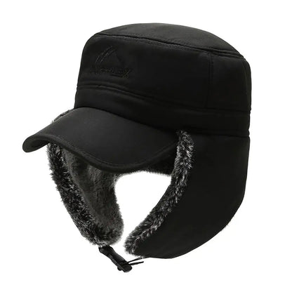 Fishing Hat Windproof Ear Protection Comfortable Winter Thermal Caps