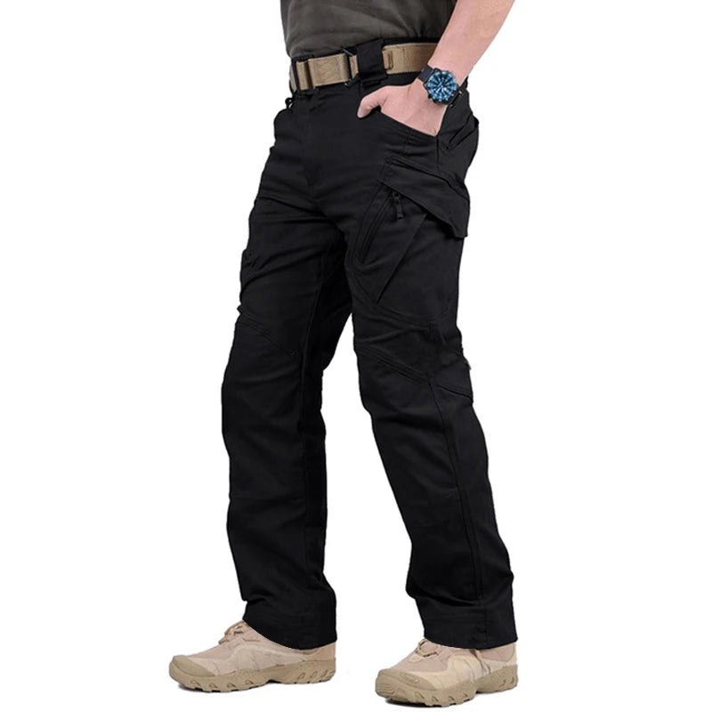 Waterproof Tactical Cargo Pants-High-Performance Hiking Pants For Outdoor Adventures-Sweatproof,Wear Resistant,Versatile Style