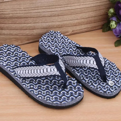 New Fashion Summer Massage Flip-Flops Men Slippers Beach Sandals Comfortable Men Casual Shoes Fashion Men Flip Flops Footwear