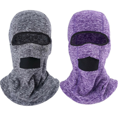 Winter Ski Full Face Mask Motorcycle Thermal Fleece Hat Balaclava Neck Cover Cap