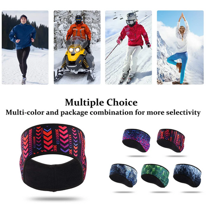 Winter Ear Warmer Cover Sports Head Band Fleece Cycling Running Ski Cold Weather Ear Muff Hairband Headwear for Men Women