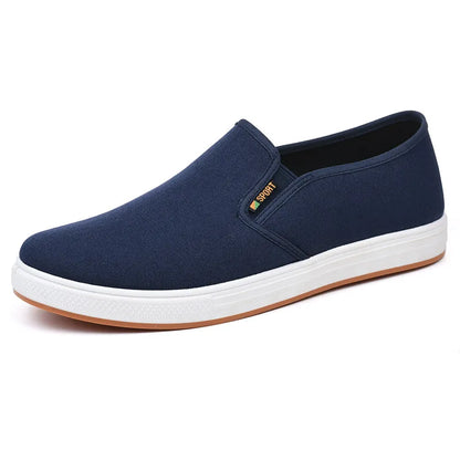 Autumn Low cut canvas shoes Comfort Male Flats Casual anti slip Vulcanized Sneaker New Fashion Light Loafers Zapatos Hombre