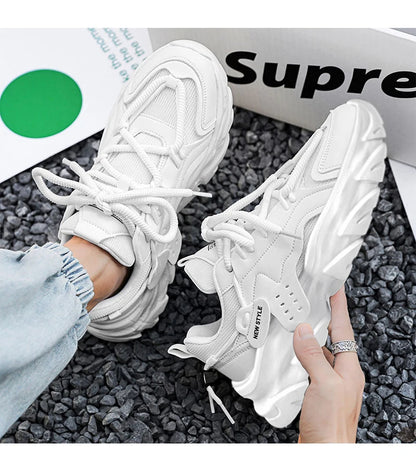 Men‘s Casual Sneakers new High Quality Comfortable Versatiled white shoes Outdoor Running Four Seasons Luxury Men platform shoes