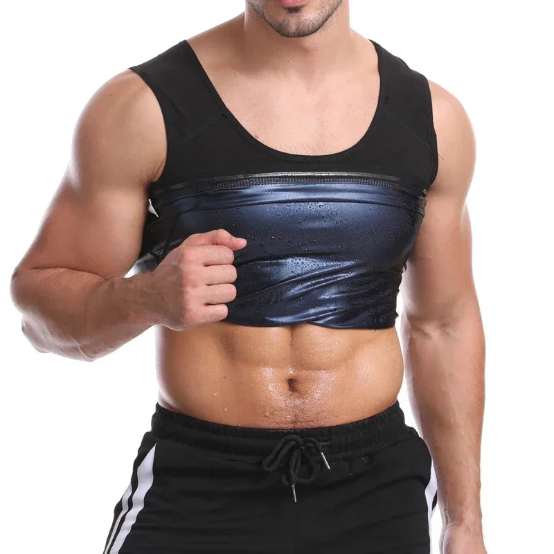 New Men Neoprene Sweat Sauna Vest Body Shapers Vest Waist Trainer Slimming Vest Shapewear Waist Shaper Corset For Women