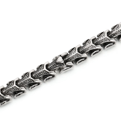 11mm Dragon Chain Bracelet & Necklace - Stainless Steel 316L - KN10315-D