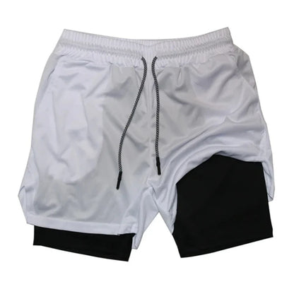 Men's Multi Pocket Shorts Fitness Shorts Casual Beach Sports Lined Skinny Shorts Everyday Style Mesh Camouflage Running Shorts