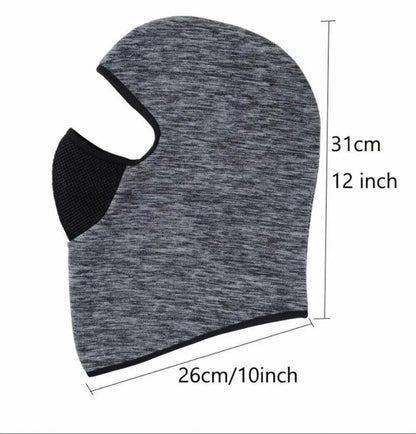 Winter Neck Face Cover Ear Warm Thermal Fleece Hat Balaclava for Motorcycle Ski