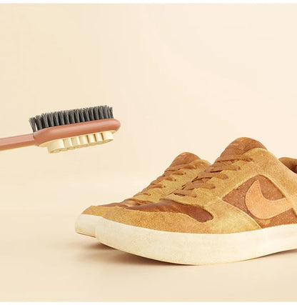2-in-1 Eraser Scrub Cleaner for Suede Nubuck Shoes Suede Shoe Brush Rubber