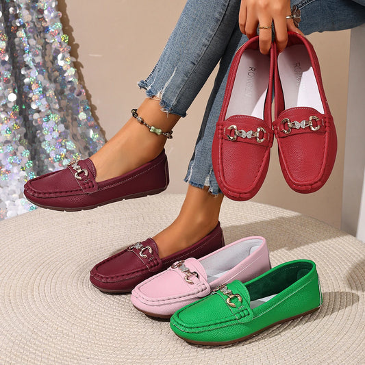 2026 New Women Flats Spring Autumn Casual Slip on Mary Jane Shoes Fashion Sneakers Women Round Toe Solid Soft Sole Flat Loafers