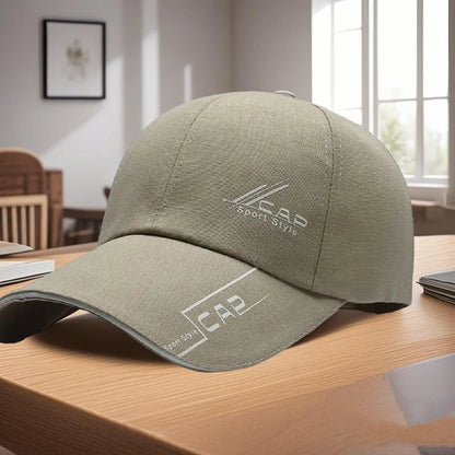 Summer Outdoor Sports Cap Golf Fishing Hat Quick Drying Sun Hat Adjustable Unisex Baseball Cap For Women Men Duck Tongue Hat