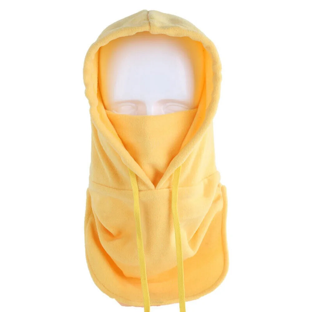 Winter Thermal Full Face Mask Cover Hoods CS Hat Ski Cold Weather Balaclava Polar Fleece Hat Hooded Neck Warmer Cycling Cap