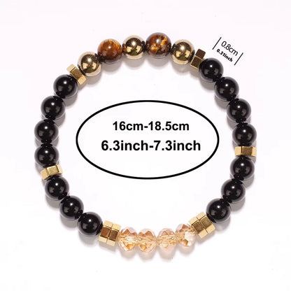 Exquisite summer accesorios hematite Pyrite brother Holiday Christmas spiritual natural stone money bracelet attract money