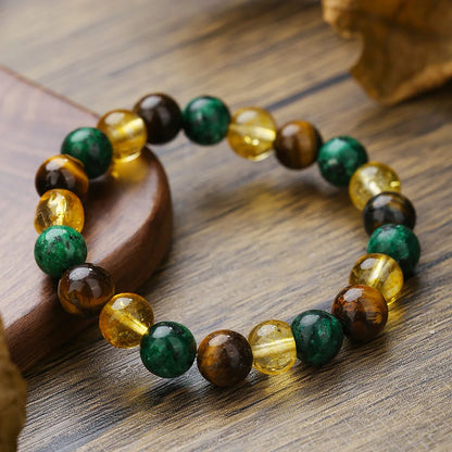 Meetvii Handmade 8mm Onyx Natrual Stone Beaded Bracelets for Women Men Hematite Healing Braslet Cadeau Homme Leisure Jewelry