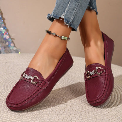 2026 New Women Flats Spring Autumn Casual Slip on Mary Jane Shoes Fashion Sneakers Women Round Toe Solid Soft Sole Flat Loafers