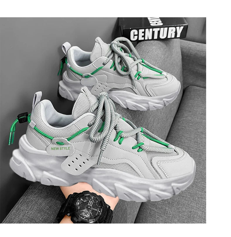 Men‘s Casual Sneakers new High Quality Comfortable Versatiled white shoes Outdoor Running Four Seasons Luxury Men platform shoes