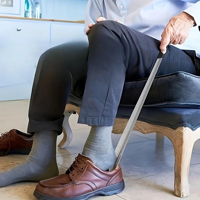 1-Pack Extra Long Shoe Horn - Father's Day Gift for Elderly & Back Pain Sufferers