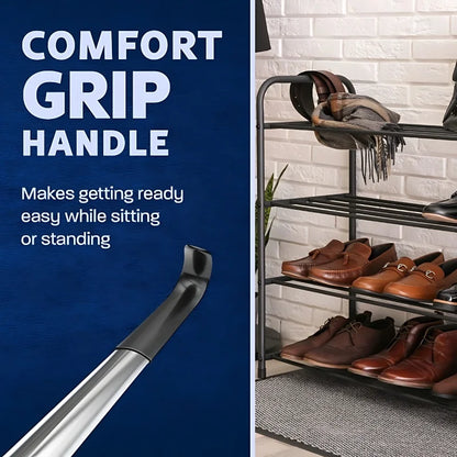 1-Pack Extra Long Shoe Horn - Father's Day Gift for Elderly & Back Pain Sufferers