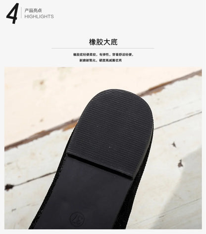Women's Pointed Toe Flat Shoes Solid Color Knitted Slip on Shoes Casual Breathable Ballet Flats Women Flat Shoes  Loafers Women