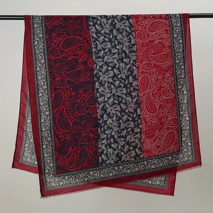 2026 Spring Paisley Pashmina Scarf Shawl Muslim Ramadan Hijabs for Women Autumn Designer Print Female Sunscreen Beach Stoles