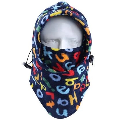 Winter Balaclava Thermal Fleece Ski Mask Neck Warmer Hoods Full Face Mask Outdoor Sports Cycling Hunting Hiking Warm Hat Cap