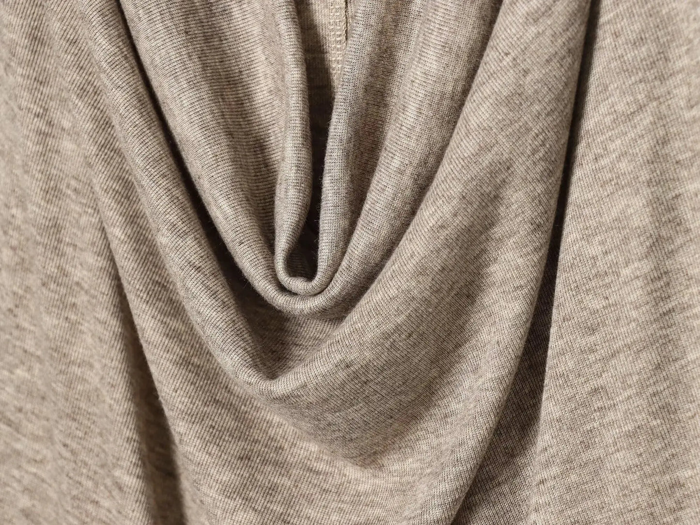 BSAY Knitted T-shirt Women Fashion Autumn Winter Tee Pullover Top Chic Female Long Sleeved draped neckline T-Shirts Mjuer