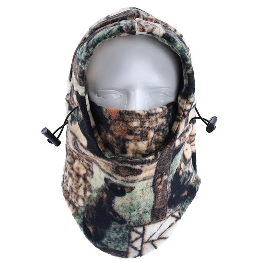 Winter Balaclava Thermal Fleece Ski Mask Neck Warmer Hoods Full Face Mask Outdoor Sports Cycling Hunting Hiking Warm Hat Cap