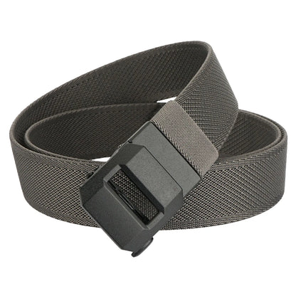 Men'S Elastic Waistband With Automatic Buckle Canvas And Trendy Pants Strap