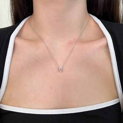 Vinregem Sparkling Crushed Ice Cut Lab Created Sapphire Gems Pendant Necklaces 100% 925 Sterling Silver Fine Jewelry Wholesale