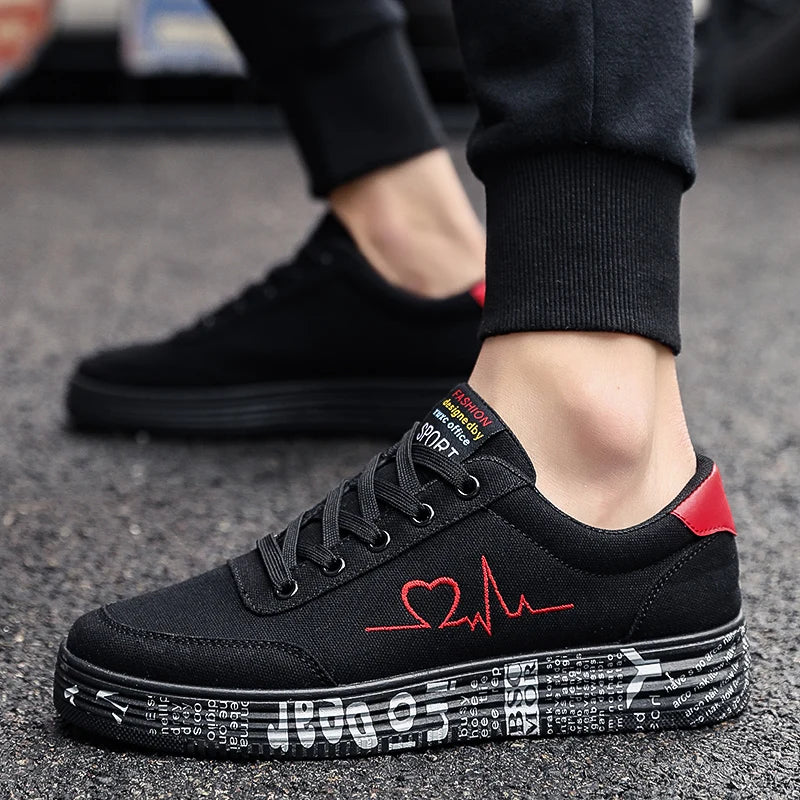 Women's Heart Design Sneakers for Women, Lace Up Soft Sole Platform Comfy Skate Shoes, Low-top Mid Top Valentine's Day Shoes, Me