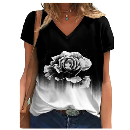 3D Printing Motorcycle T-Shirt Men's Short Sleeve Retro Classic T-Shirt Men's Street Cycling Shirt Top Oversized T-Shirt