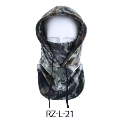 Winter Thermal Full Face Mask Cover Hoods CS Hat Ski Cold Weather Balaclava Polar Fleece Hat Hooded Neck Warmer Cycling Cap