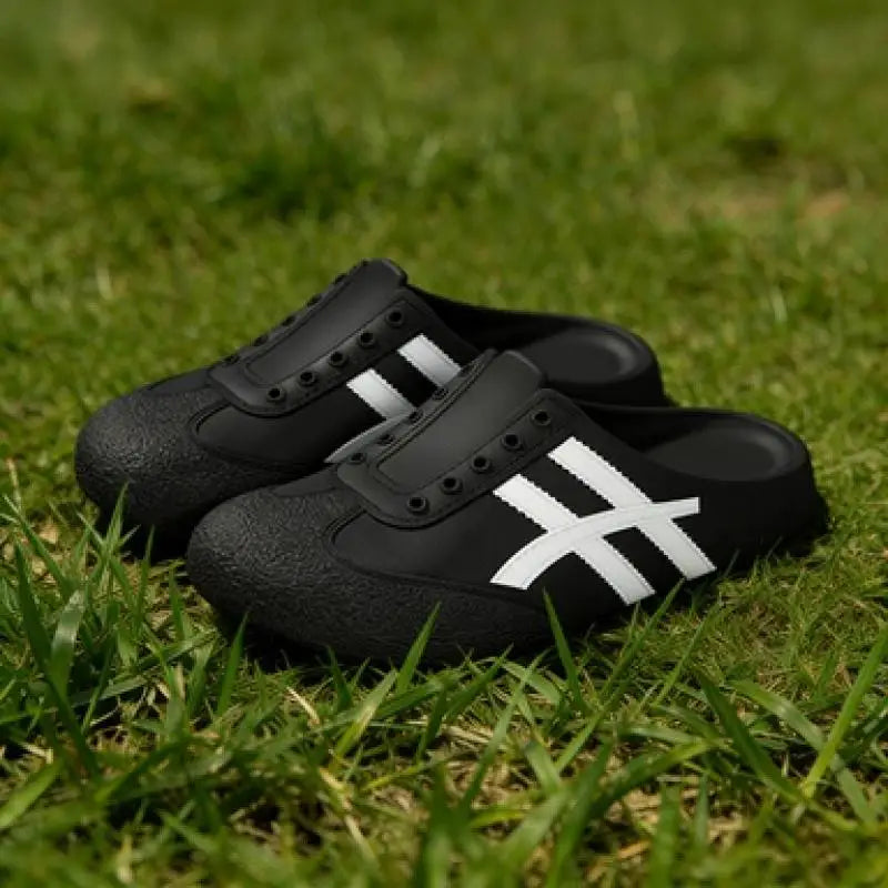 Brand Design Vulcanized Racing Shoes Women Summer 2026 Soft Light Weight Eva Outdoor Mules Slippers Plus Size Casual Clogs Shoes