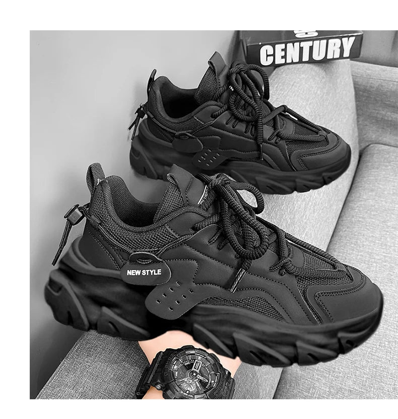 Men‘s Casual Sneakers new High Quality Comfortable Versatiled white shoes Outdoor Running Four Seasons Luxury Men platform shoes