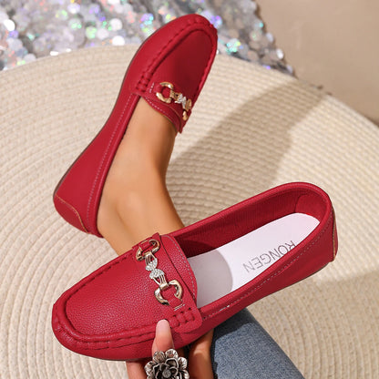2026 New Women Flats Spring Autumn Casual Slip on Mary Jane Shoes Fashion Sneakers Women Round Toe Solid Soft Sole Flat Loafers