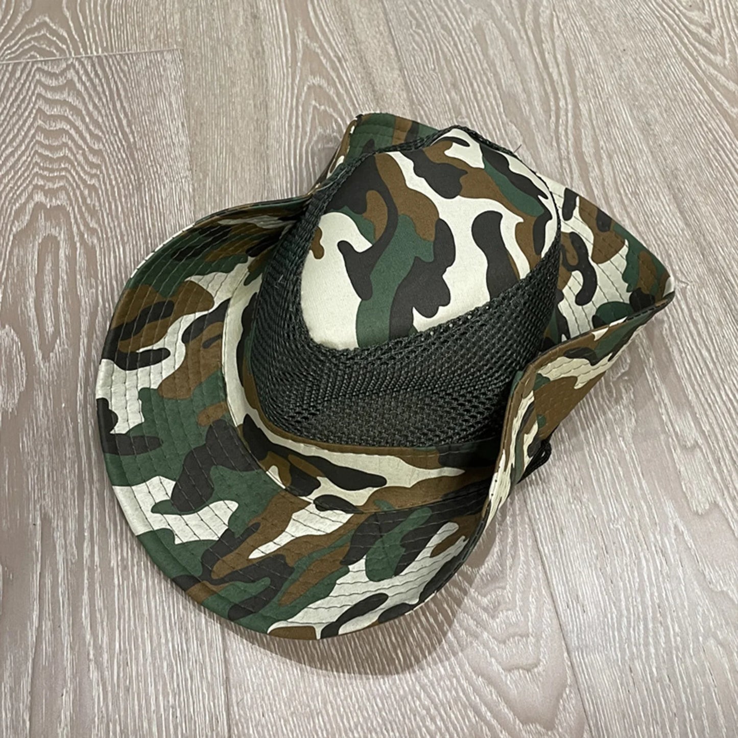 Summer Bucket Hats Hollow out Breathable Wide Brim Fisherman Hat Drawstring UV Protection Casua Hats for Outdoor Travel Hiking