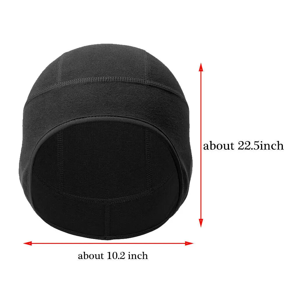 Thermal Skull Cap Warmer Helmet Liner Winter Cycling Bike Hat for Motorcycling Running Snowboard Hiking Sports Hats