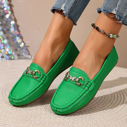 2026 New Women Flats Spring Autumn Casual Slip on Mary Jane Shoes Fashion Sneakers Women Round Toe Solid Soft Sole Flat Loafers