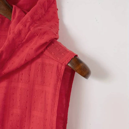 Sports Mesh Tank Top For Boys Mens Hooded Zipper Cardigan T Shirt Summer Fashion Plaid Sleeveless T Shirt Mens 한국인 리뷰 많은 옷 여름