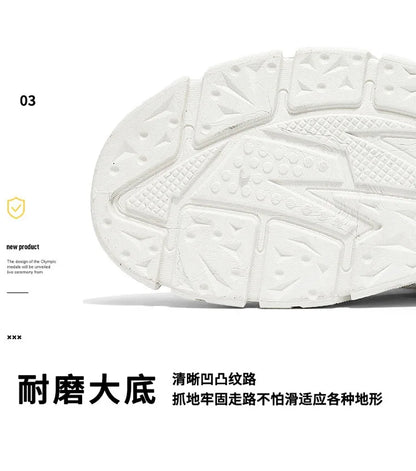 Autumn Men's Sneakers 2026 New Breathable Casual Shoes for Men Buttons Platform Vulcanzed Sneakers Shoes Non-slip Safety Shoes
