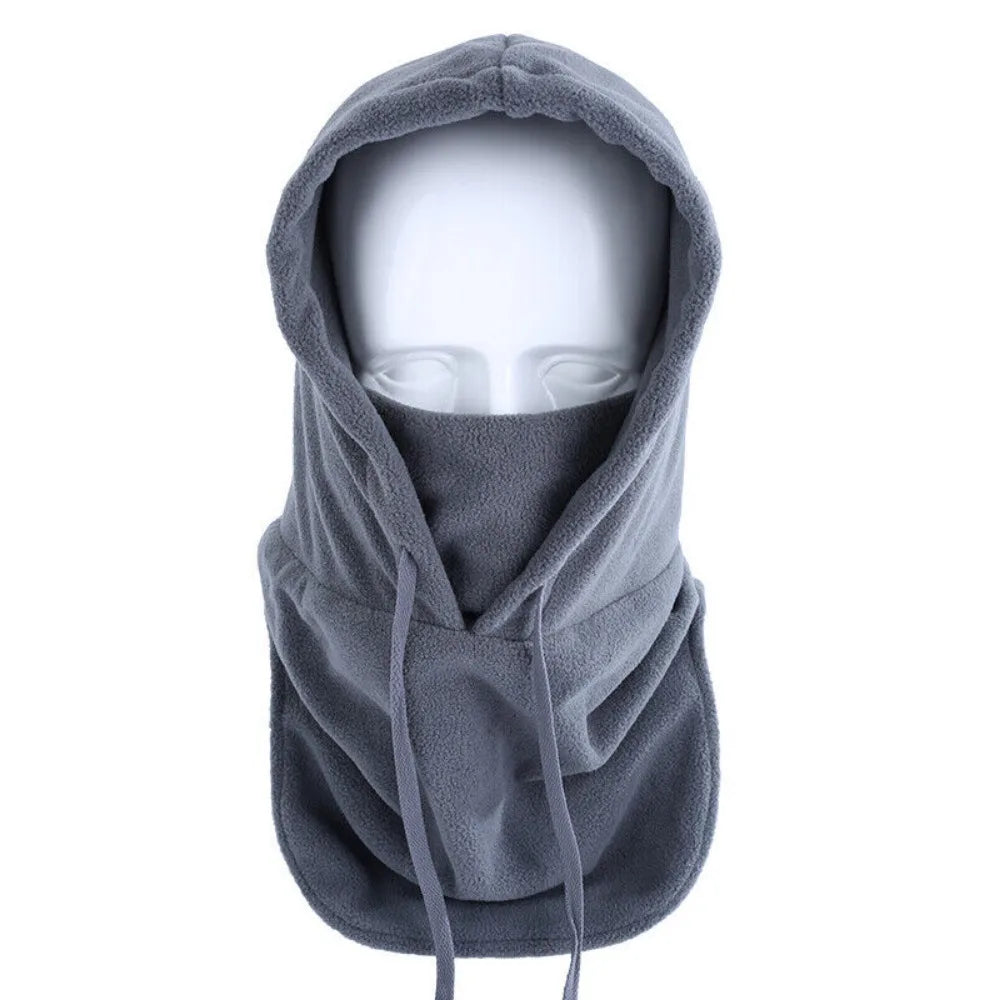 Winter Thermal Full Face Mask Cover Hoods CS Hat Ski Cold Weather Balaclava Polar Fleece Hat Hooded Neck Warmer Cycling Cap