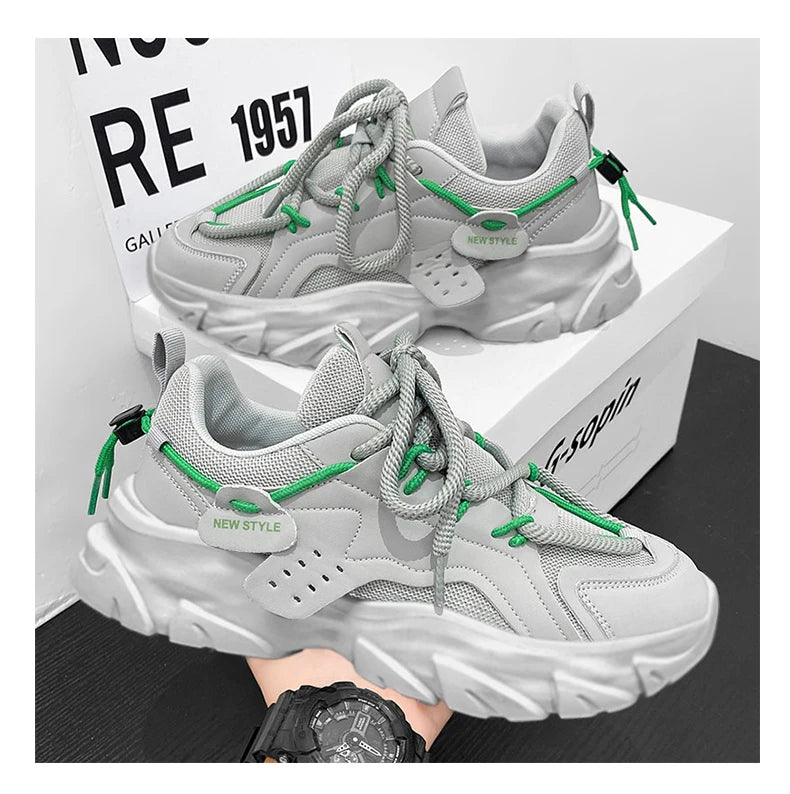 Men‘s Casual Sneakers new High Quality Comfortable Versatiled white shoes Outdoor Running Four Seasons Luxury Men platform shoes