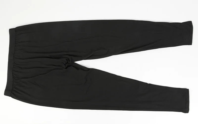 Winter Autumn Men Thermal Underwear Set Warm Long Johns Round Neck Long Sleeve Top Breathable Base Layer Soft Compression Bottom