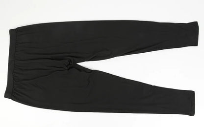 Winter Autumn Men Thermal Underwear Set Warm Long Johns Round Neck Long Sleeve Top Breathable Base Layer Soft Compression Bottom