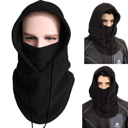 Winter Thermal Full Face Mask Cover Hoods CS Hat Ski Cold Weather Balaclava Polar Fleece Hat Hooded Neck Warmer Cycling Cap