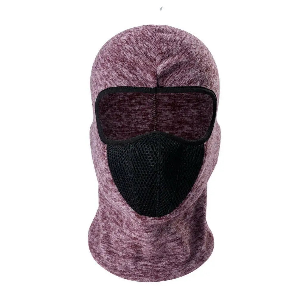 Winter Neck Face Cover Ear Warm Thermal Fleece Hat Balaclava for Motorcycle Ski
