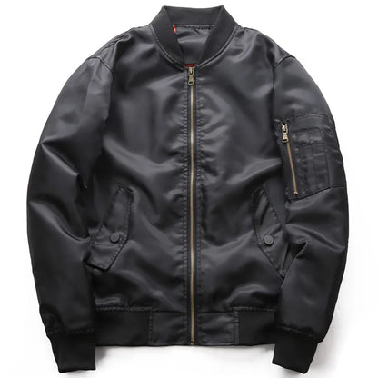 Mens Bomber Jacket 2025 New Spring Autumn Male Baseball Jackets Pilot Men Outwear Army Green Coat Zipper Men's Tactical Uniform