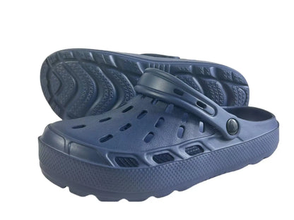 Men's Casual Closed Toe Slide On The Platform EVA Clogs Outdoor Non-slip Hollowed-out Multi-Functional Beach Shoes Boys Sandals