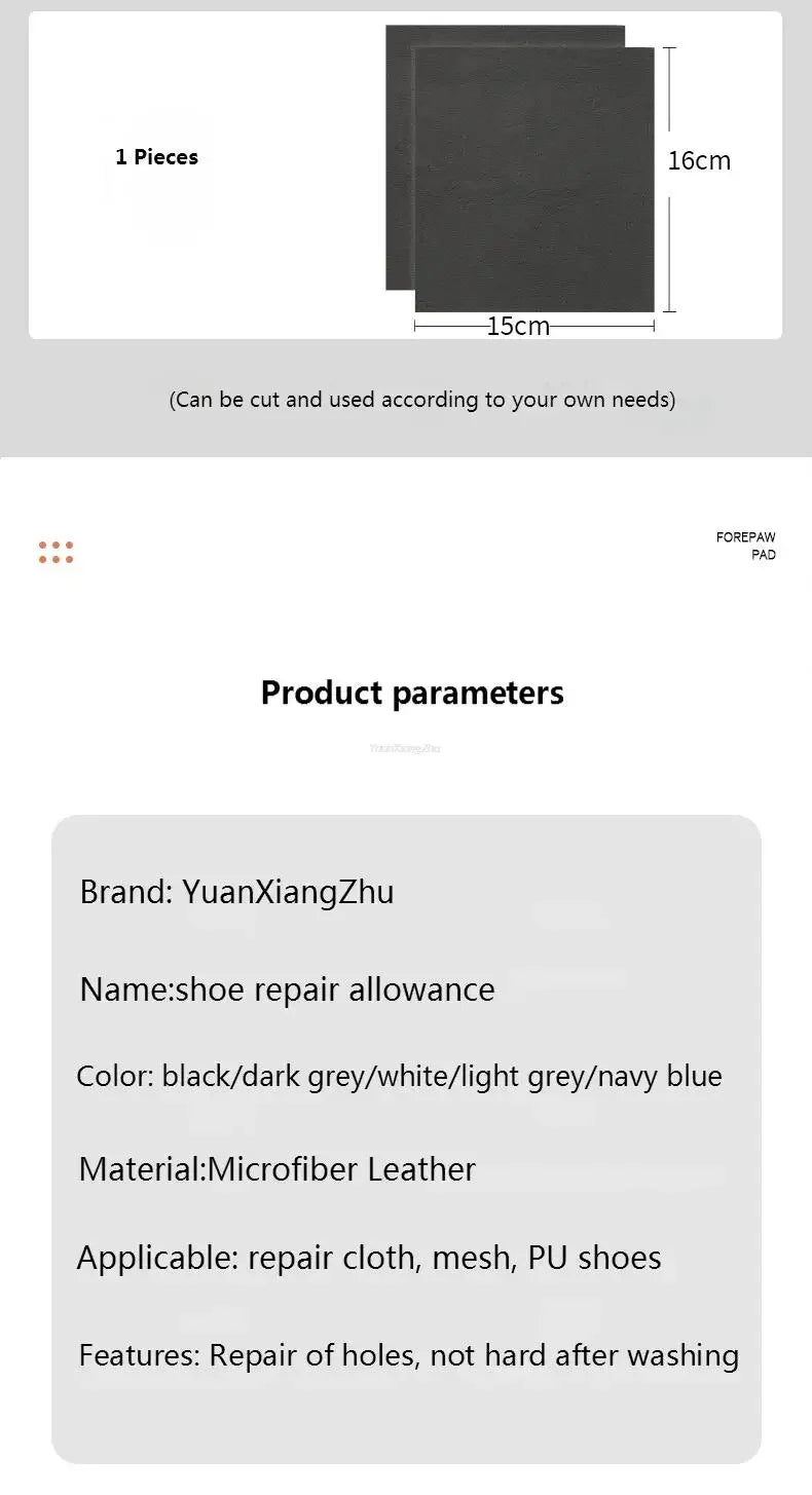 Sports Shoes Patches Vamp Repair Shoe Insoles Patch Sneakers Heel Protector Adhesive Patch Repair Shoes Heel Foot Care products
