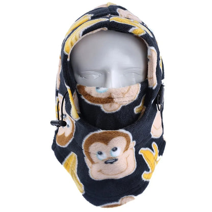 Winter Balaclava Thermal Fleece Ski Mask Neck Warmer Hoods Full Face Mask Outdoor Sports Cycling Hunting Hiking Warm Hat Cap